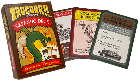 Magicks and ‘Mergencies Expando Deck for Trogdor!! The Board Game