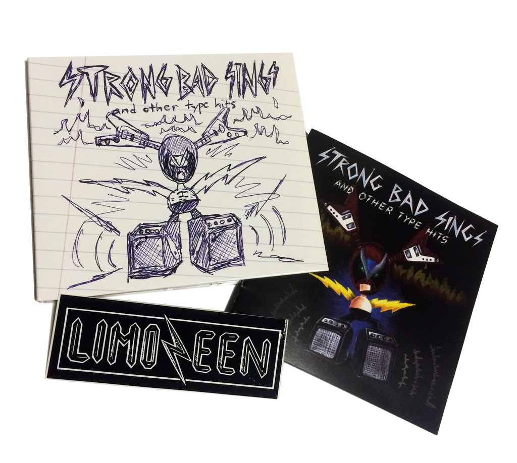 Strong Bad Sings CD!! (and bonus Limozeen sticker)